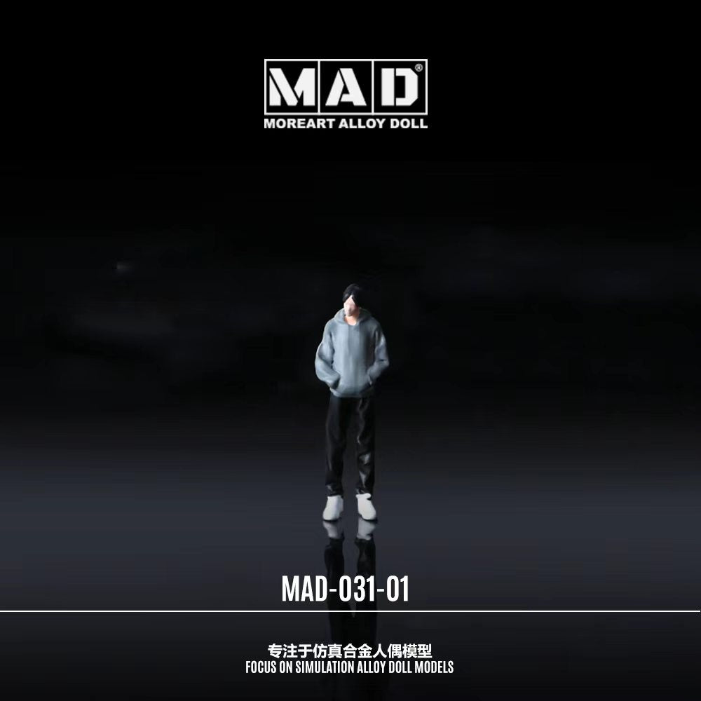 [Preorder] ALLOY MOREART DOLL 1:64 Crossed Arms Doll (3 Colours) MAD031