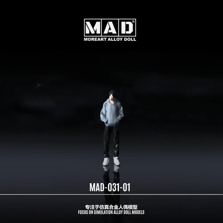 [Preorder] ALLOY MOREART DOLL 1:64 Crossed Arms Doll (3 Colours) MAD031