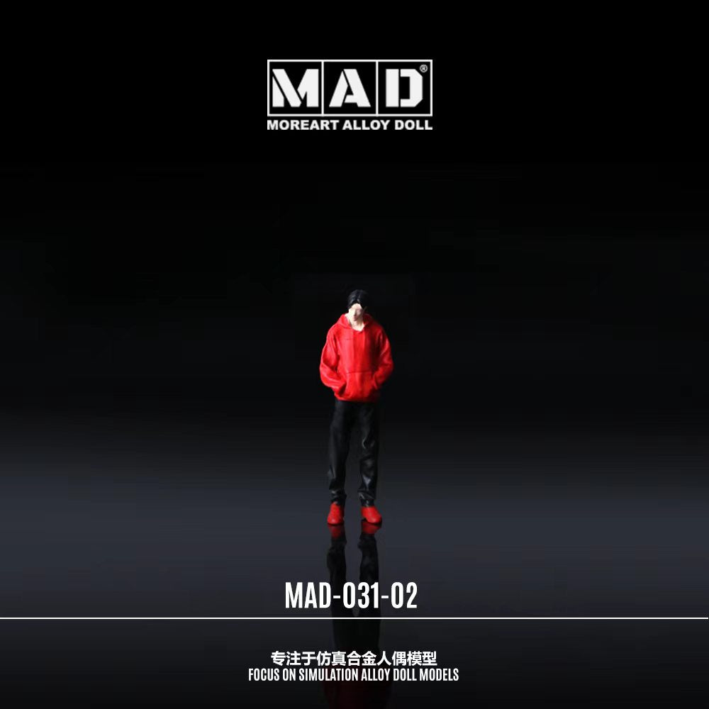 [Preorder] ALLOY MOREART DOLL 1:64 Crossed Arms Doll (3 Colours) MAD031