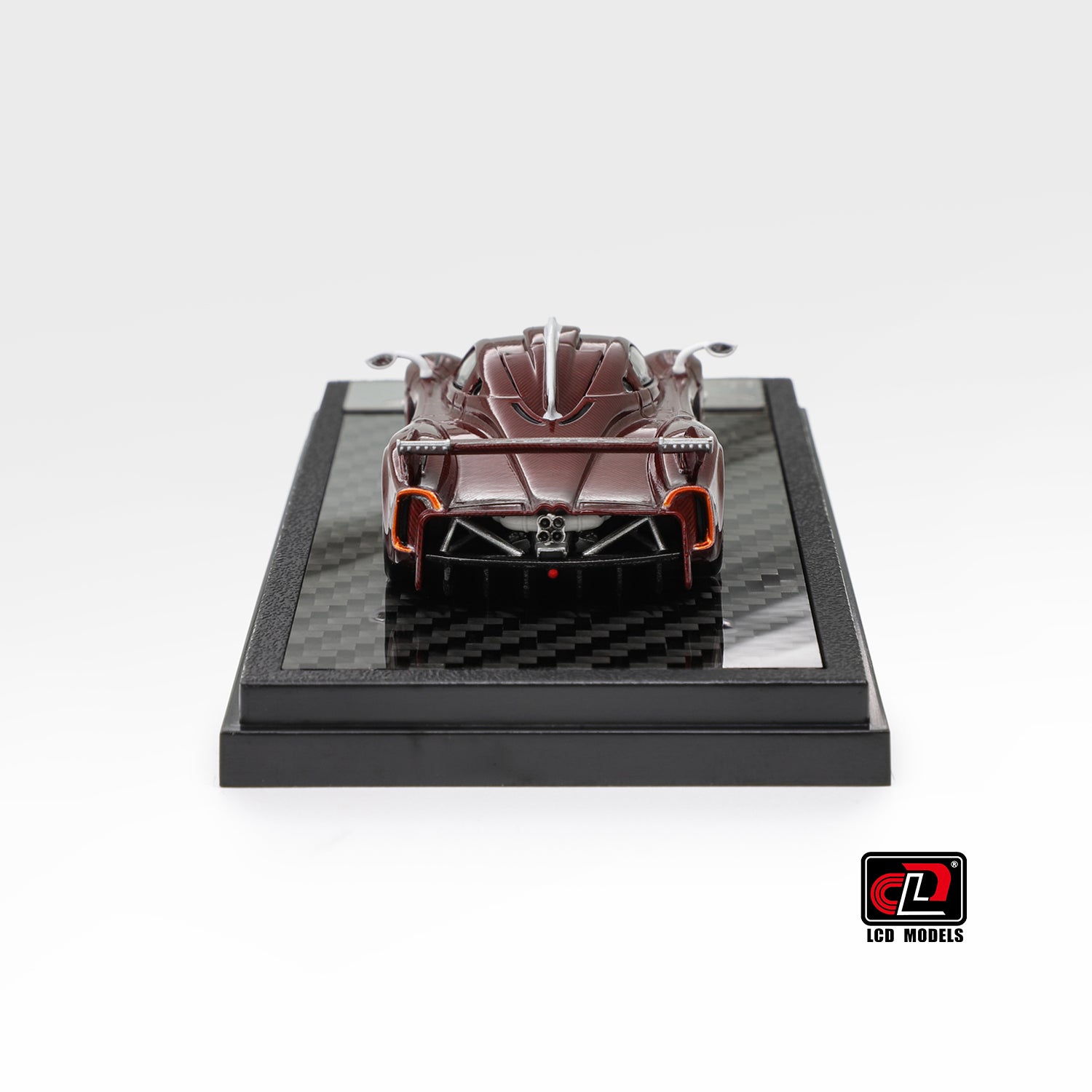 LCD 1:64 Pagani Huayra R Red Carbon LCD64028-CR – Horizon Diecast