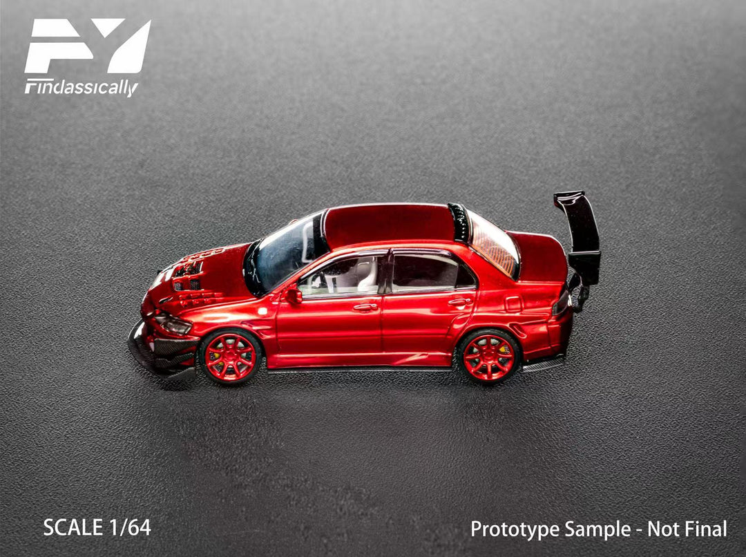 [Preorder] Findclassically 1:64 Mitsubishi 9th Generation Modified - Red (6 Versions)