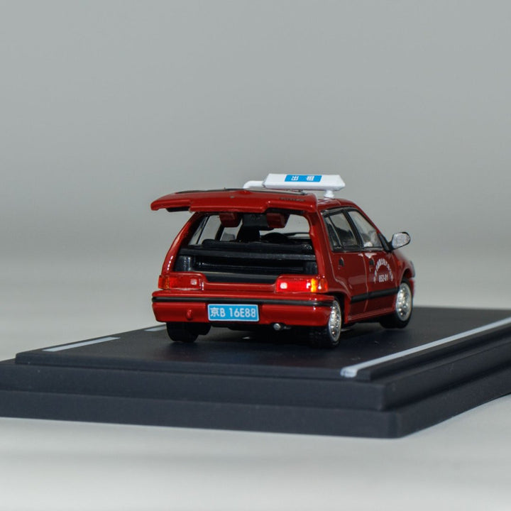 [Preorder] BM Creations 1:64 Daihasui Charade Beijing Taxi HEC 64B0445