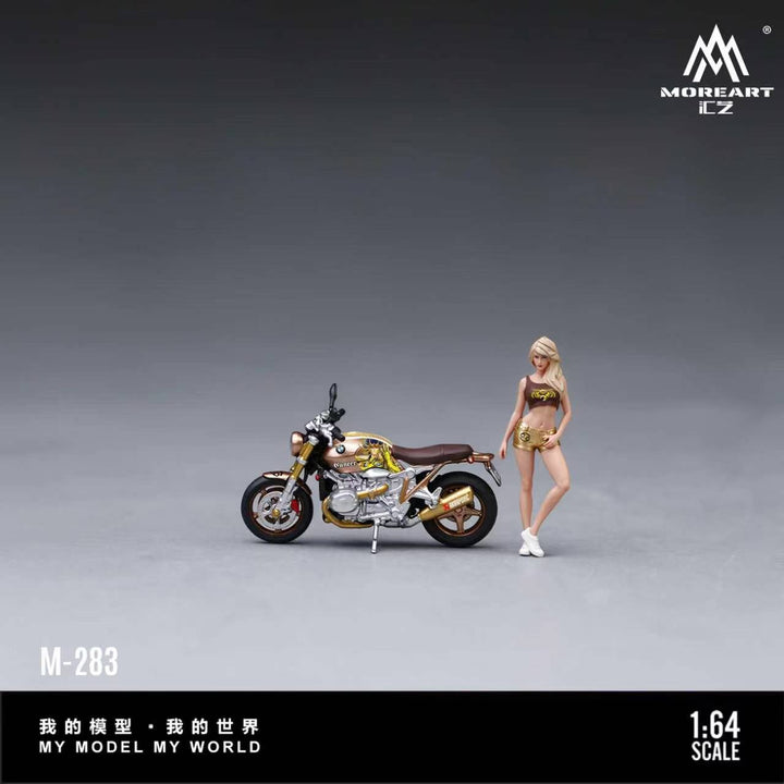 [Preorder] MoreArt 1:64 CANCER DECAL BEAUTY RIDER FIGURE SET MO222283