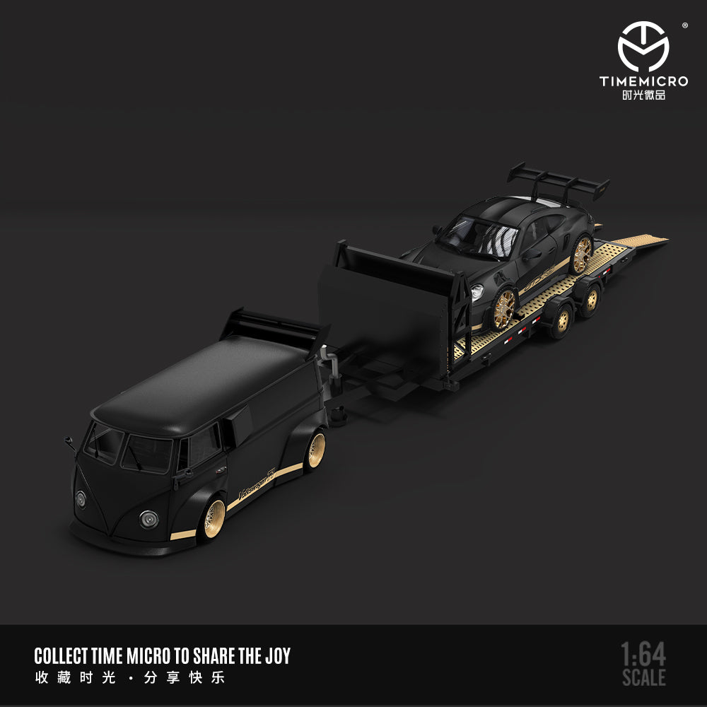 [Preorder] TimeMicro 1:64 Volkswagen and Porsche Black Gold Set (5 Versions)