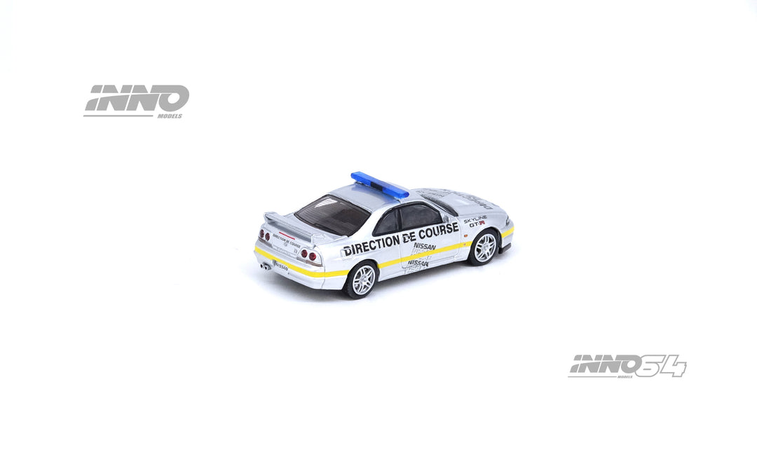 Inno64 1:64 Nissan Skyline GT-R (R33) 24 Hours Le Mans Offical Pace Car 1997 IN64-R33-LMPC Rear