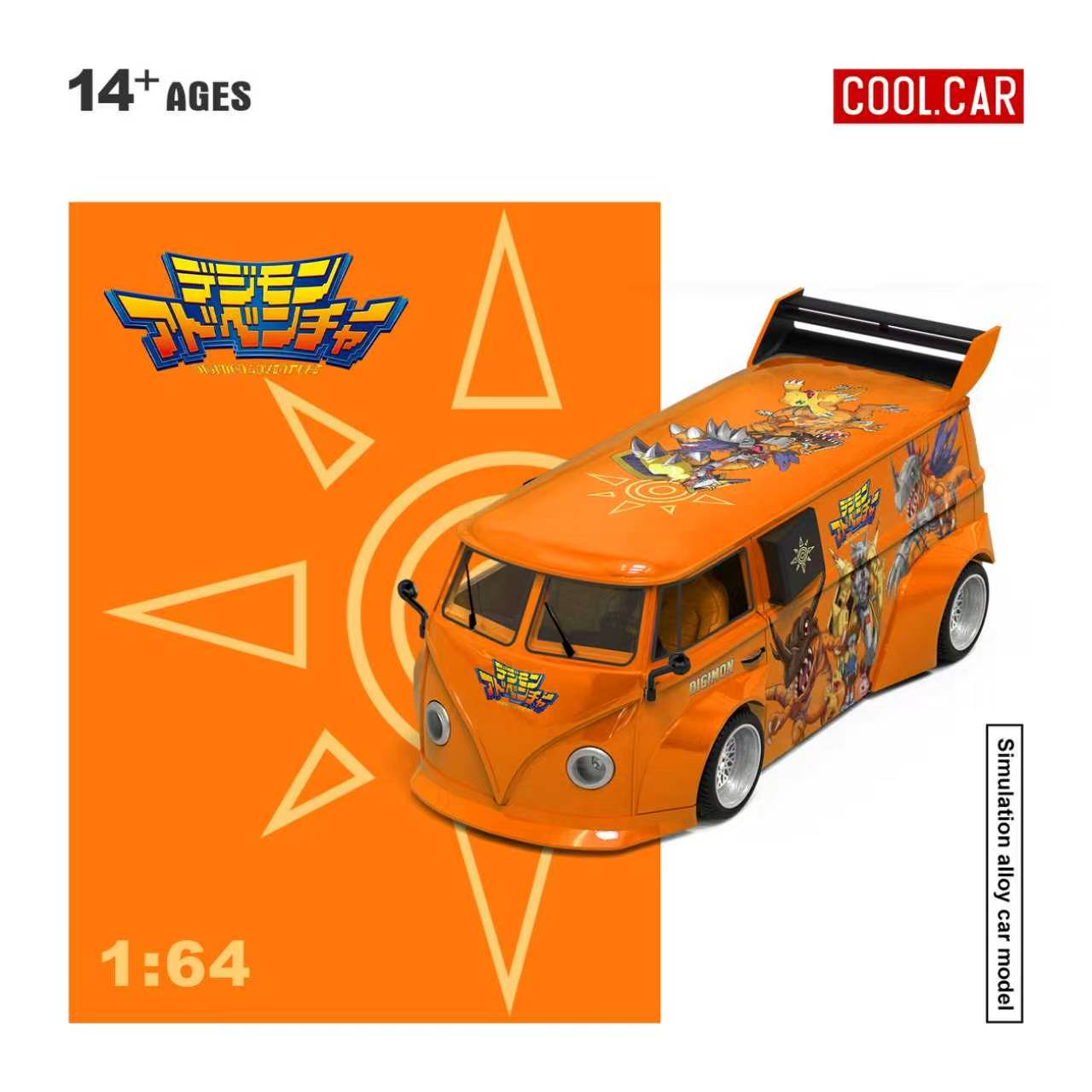 Preorder] Cool Car 1:64 Volkswagen TI PICKUP Digimon CC642956