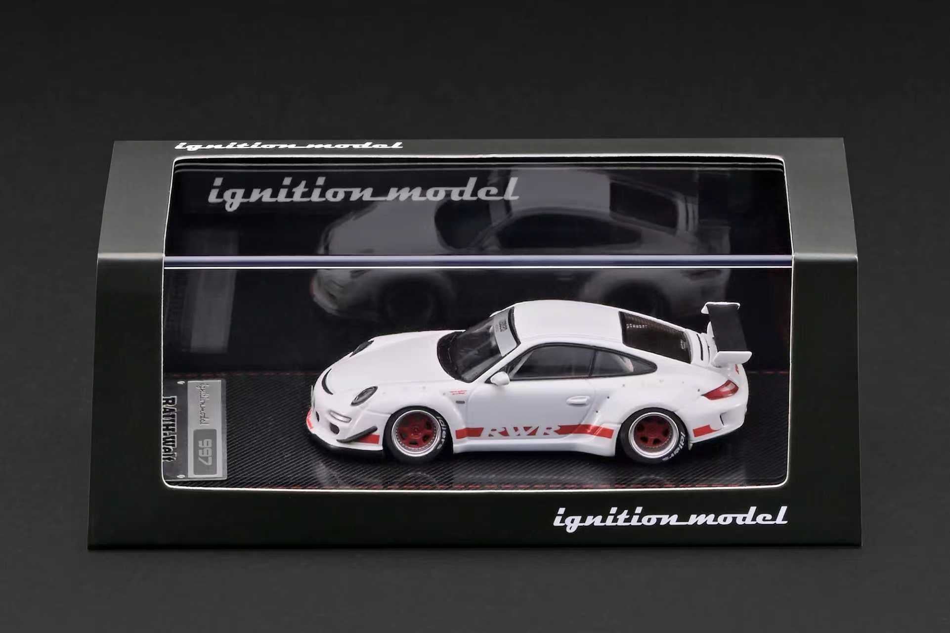 Preorder] Ignition Model 1:64 Porsche RWB 997 GT3 White IG4099