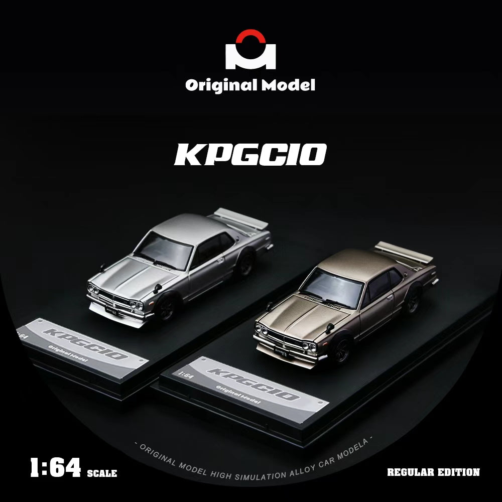 ☆ NISSAN PRINCE KPGC10 Preorder] Original Model 1:64 Nissan KPGC10 (2 Colours) OM800801