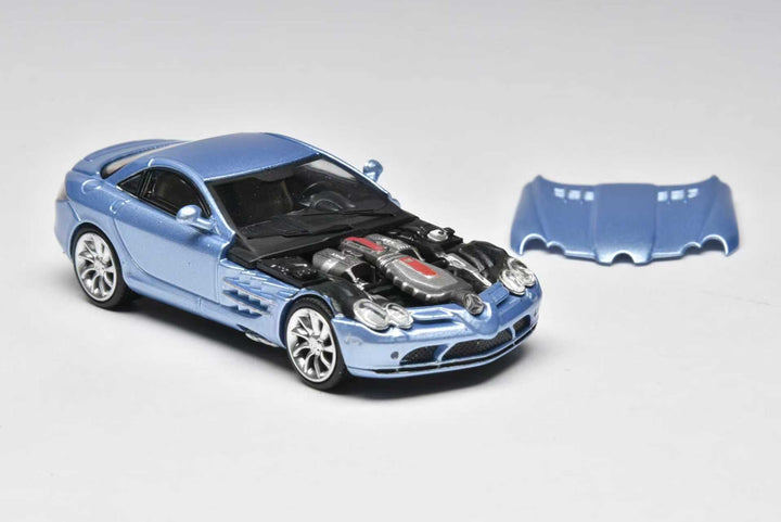 [Preorder] Stance Hunters 1:64 Mercedes Benz SLR McLaren Ice Blue
