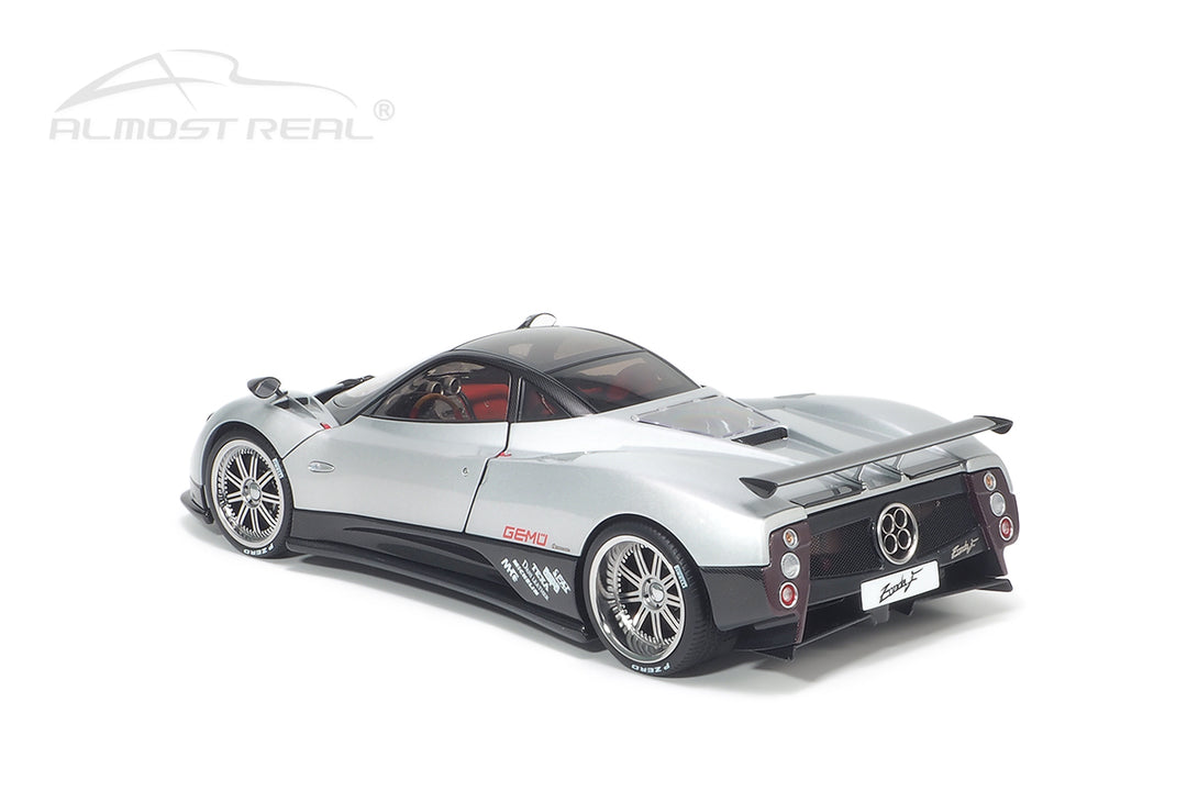 [Preorder] Almost Real 1:18 Pagani Zonda F - 2005 - Grigio Mercurio 850401001