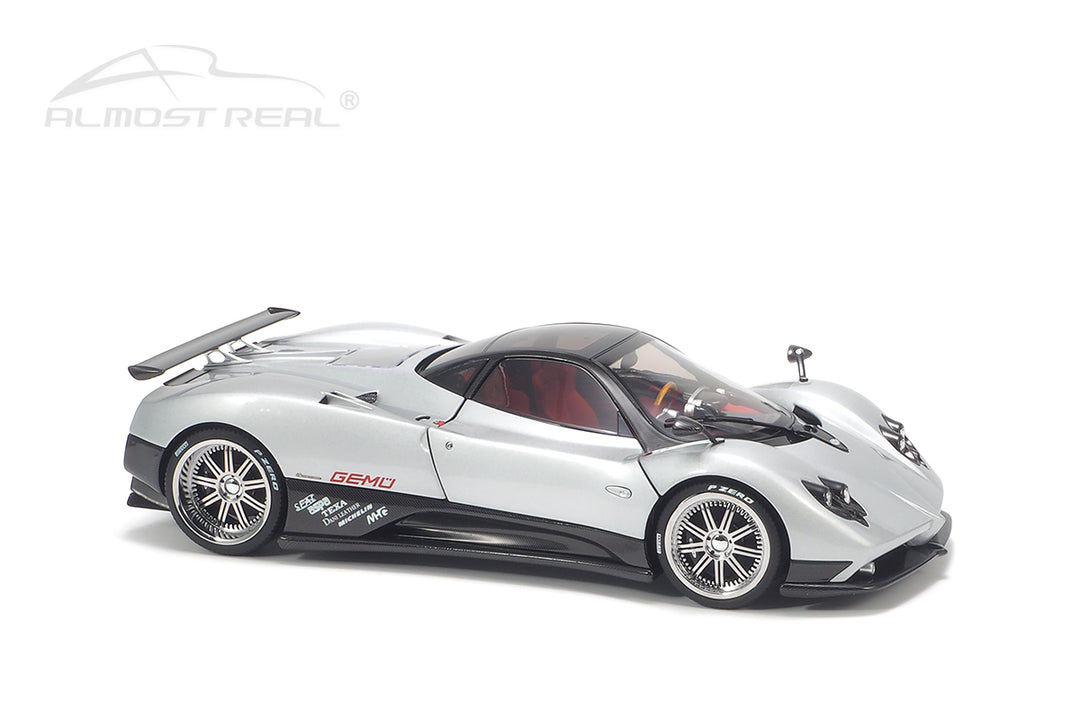 [Preorder] Almost Real 1:18 Pagani Zonda F - 2005 - Grigio Mercurio 850401001
