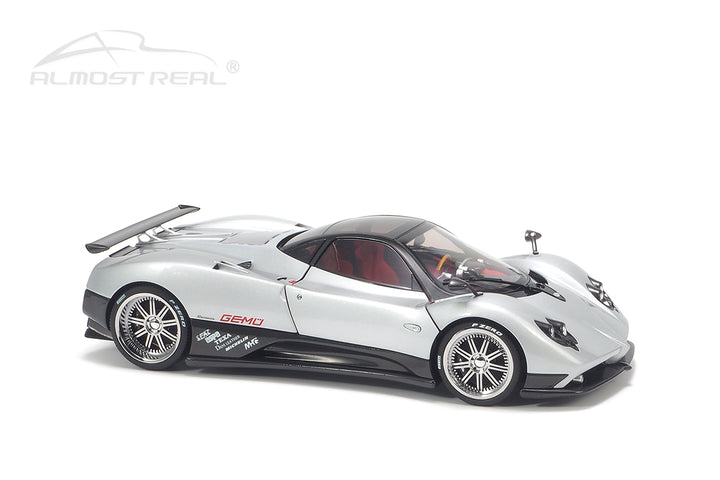 [Preorder] Almost Real 1:18 Pagani Zonda F - 2005 - Grigio Mercurio 850401001