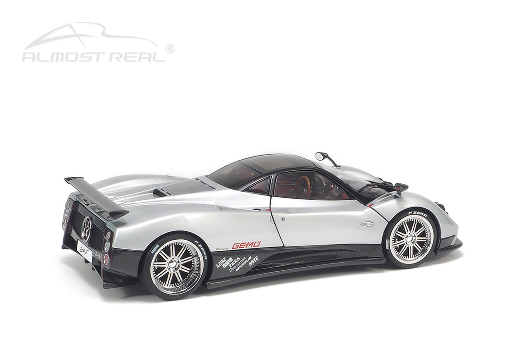 [Preorder] Almost Real 1:18 Pagani Zonda F - 2005 - Grigio Mercurio 850401001