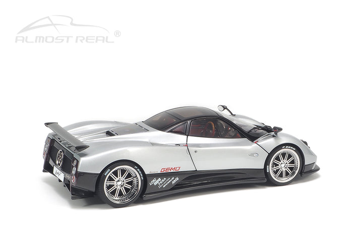 [Preorder] Almost Real 1:18 Pagani Zonda F - 2005 - Grigio Mercurio 850401001