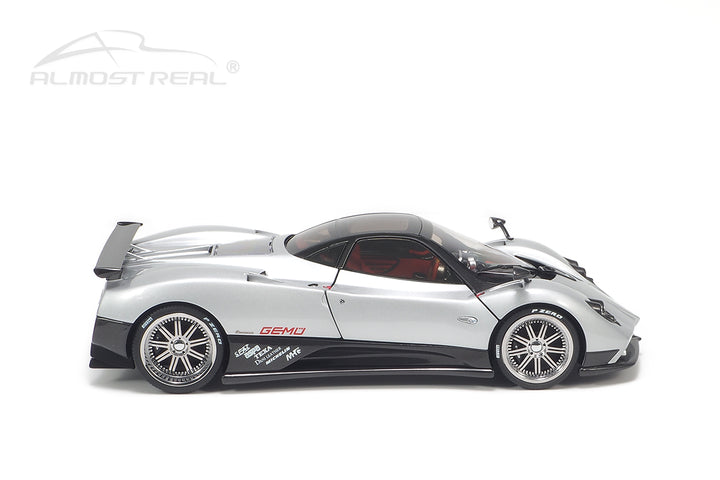 [Preorder] Almost Real 1:18 Pagani Zonda F - 2005 - Grigio Mercurio 850401001