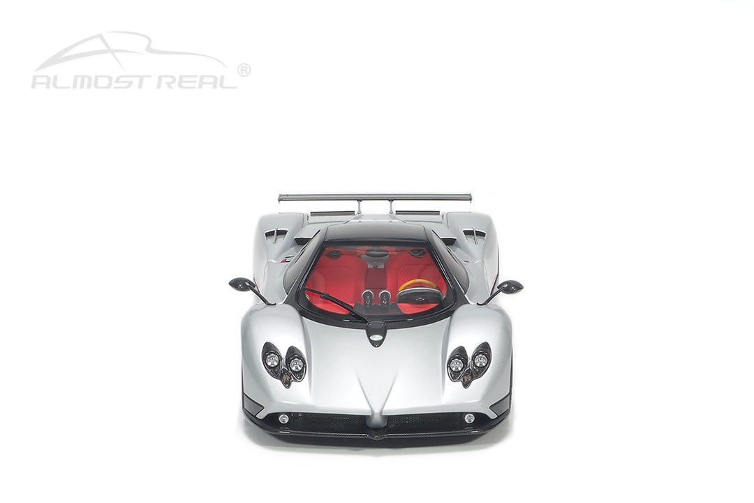 [Preorder] Almost Real 1:18 Pagani Zonda F - 2005 - Grigio Mercurio 850401001
