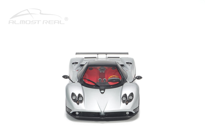 [Preorder] Almost Real 1:18 Pagani Zonda F - 2005 - Grigio Mercurio 850401001