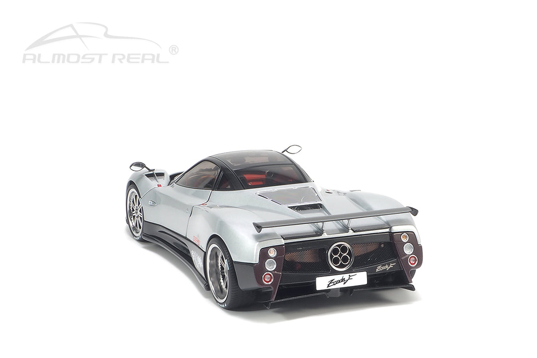[Preorder] Almost Real 1:18 Pagani Zonda F - 2005 - Grigio Mercurio 850401001