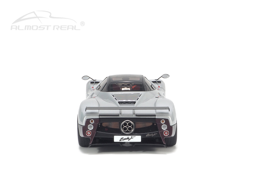 [Preorder] Almost Real 1:18 Pagani Zonda F - 2005 - Grigio Mercurio 850401001
