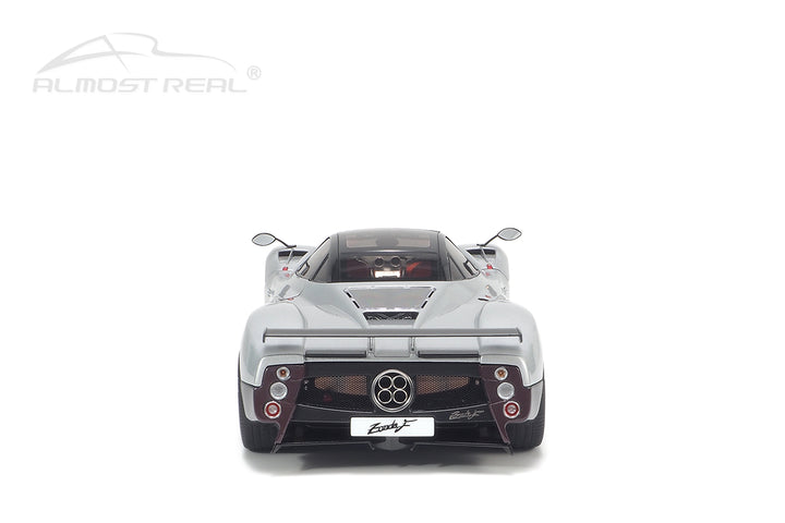 [Preorder] Almost Real 1:18 Pagani Zonda F - 2005 - Grigio Mercurio 850401001
