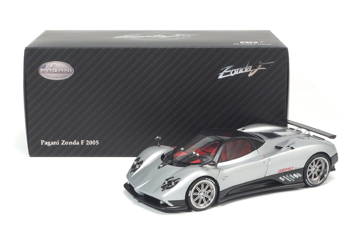 [Preorder] Almost Real 1:18 Pagani Zonda F - 2005 - Grigio Mercurio 850401001