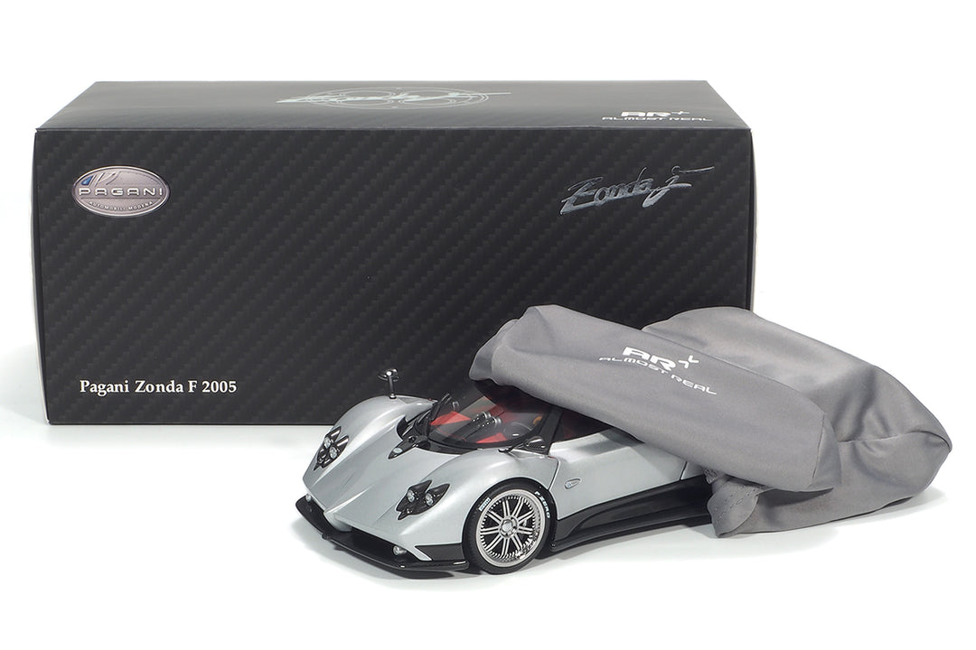 [Preorder] Almost Real 1:18 Pagani Zonda F - 2005 - Grigio Mercurio 850401001