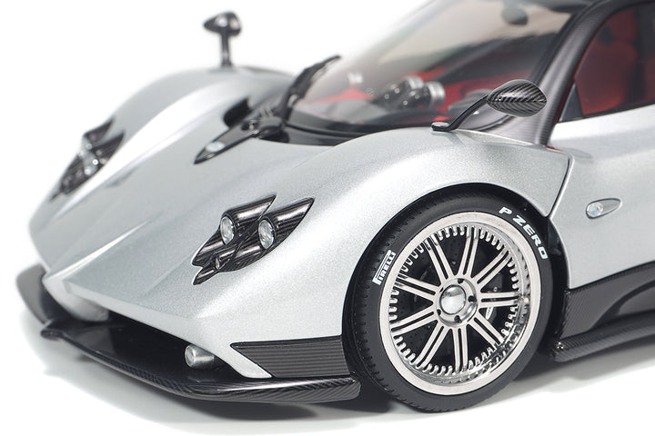 [Preorder] Almost Real 1:18 Pagani Zonda F - 2005 - Grigio Mercurio 850401001