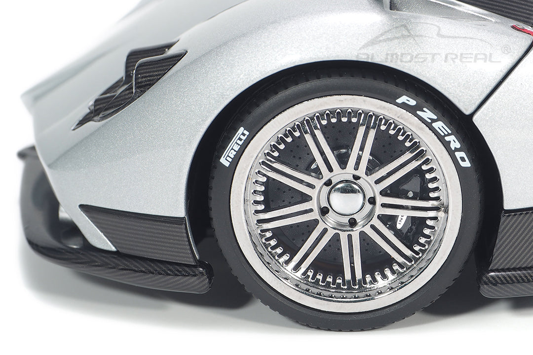 [Preorder] Almost Real 1:18 Pagani Zonda F - 2005 - Grigio Mercurio 850401001