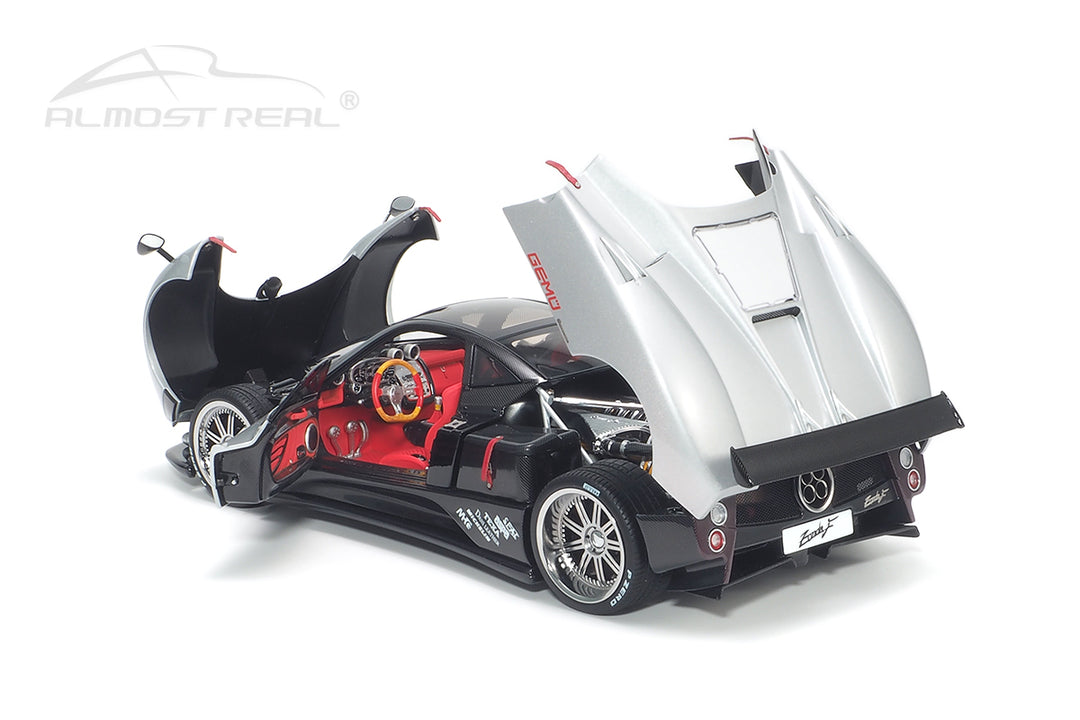 [Preorder] Almost Real 1:18 Pagani Zonda F - 2005 - Grigio Mercurio 850401001