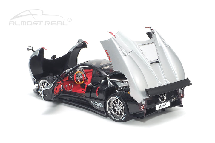 [Preorder] Almost Real 1:18 Pagani Zonda F - 2005 - Grigio Mercurio 850401001