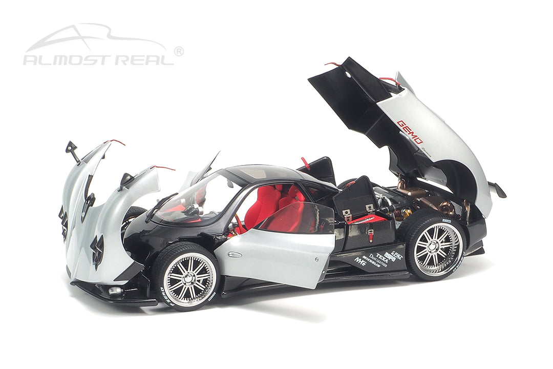 [Preorder] Almost Real 1:18 Pagani Zonda F - 2005 - Grigio Mercurio 850401001