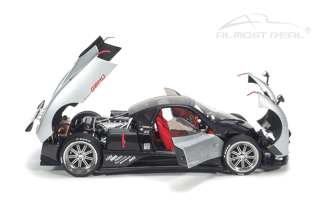 [Preorder] Almost Real 1:18 Pagani Zonda F - 2005 - Grigio Mercurio 850401001
