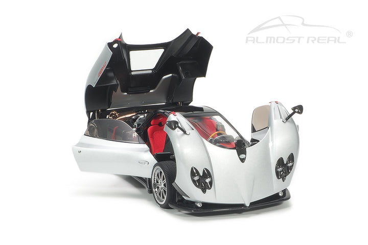 [Preorder] Almost Real 1:18 Pagani Zonda F - 2005 - Grigio Mercurio 850401001