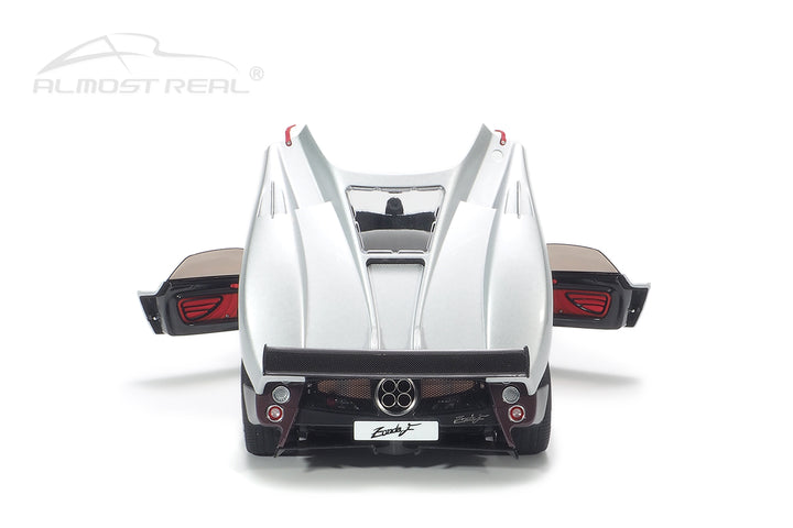 [Preorder] Almost Real 1:18 Pagani Zonda F - 2005 - Grigio Mercurio 850401001