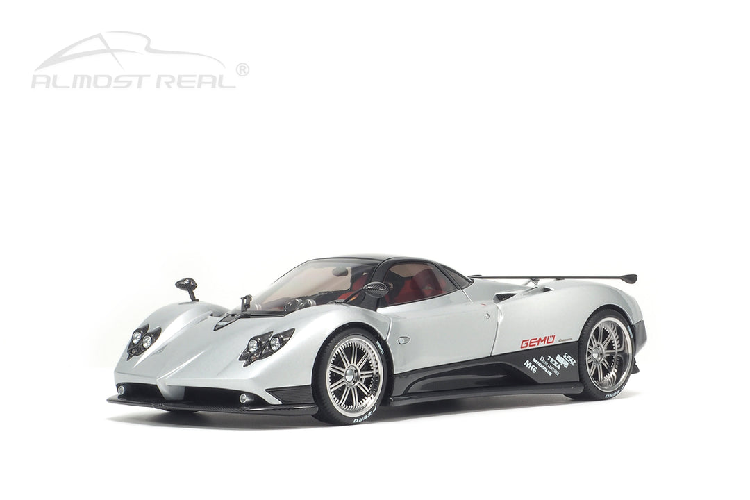 [Preorder] Almost Real 1:18 Pagani Zonda F - 2005 - Grigio Mercurio 850401001