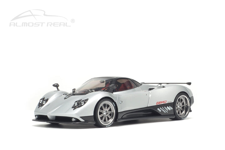 [Preorder] Almost Real 1:18 Pagani Zonda F - 2005 - Grigio Mercurio 850401001