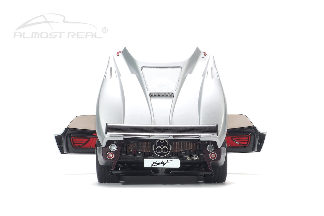[Preorder] Almost Real 1:18 Pagani Zonda F - 2005 - Grigio Mercurio 850401001