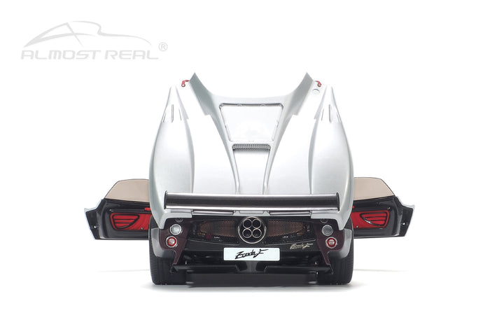 [Preorder] Almost Real 1:18 Pagani Zonda F - 2005 - Grigio Mercurio 850401001