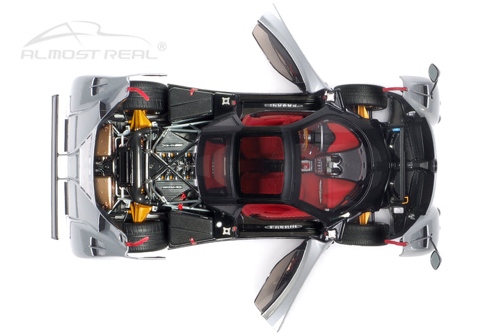 [Preorder] Almost Real 1:18 Pagani Zonda F - 2005 - Grigio Mercurio 850401001