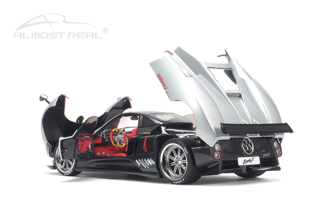 [Preorder] Almost Real 1:18 Pagani Zonda F - 2005 - Grigio Mercurio 850401001