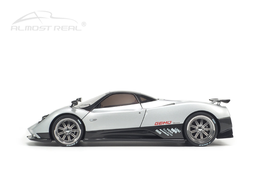 [Preorder] Almost Real 1:18 Pagani Zonda F - 2005 - Grigio Mercurio 850401001