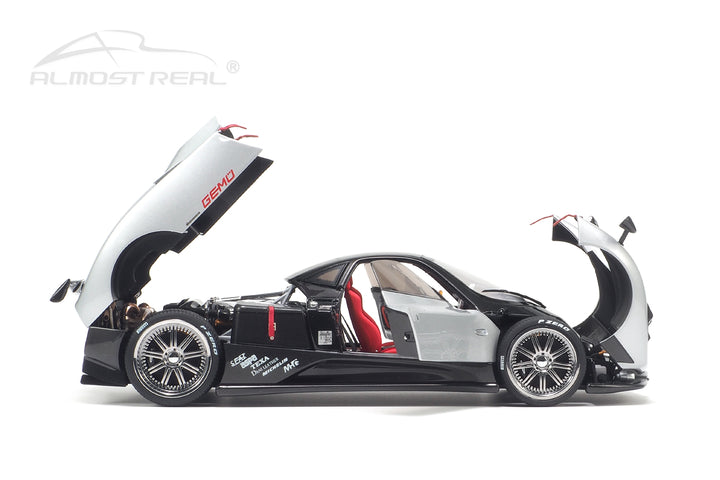 [Preorder] Almost Real 1:18 Pagani Zonda F - 2005 - Grigio Mercurio 850401001