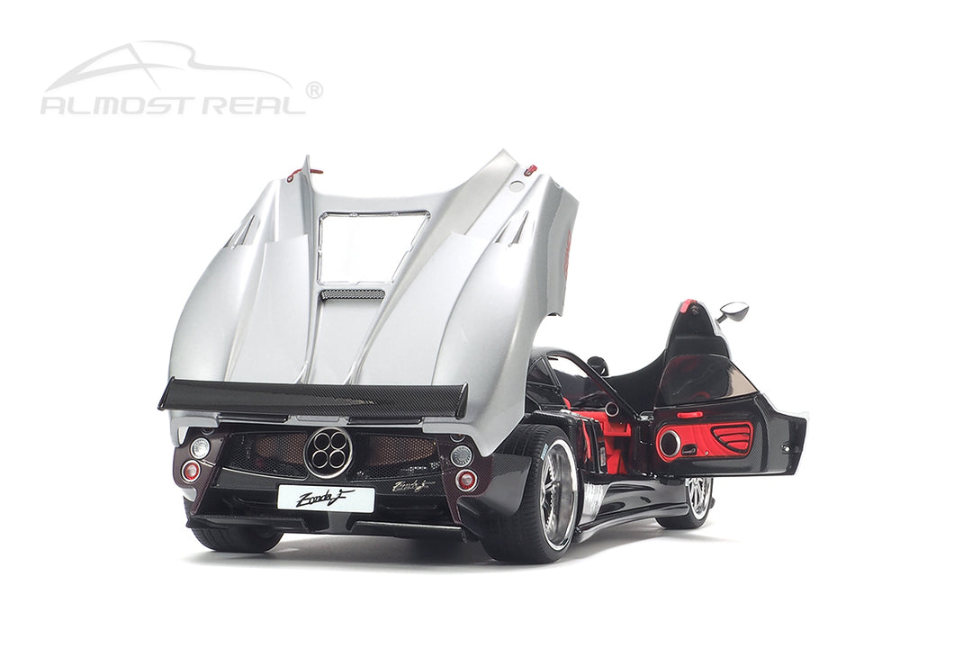[Preorder] Almost Real 1:18 Pagani Zonda F - 2005 - Grigio Mercurio 850401001