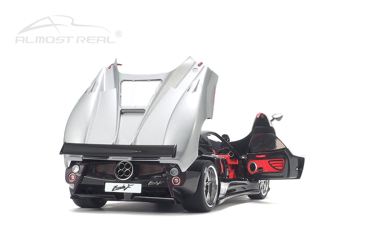 [Preorder] Almost Real 1:18 Pagani Zonda F - 2005 - Grigio Mercurio 850401001