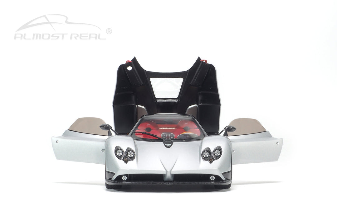 [Preorder] Almost Real 1:18 Pagani Zonda F - 2005 - Grigio Mercurio 850401001
