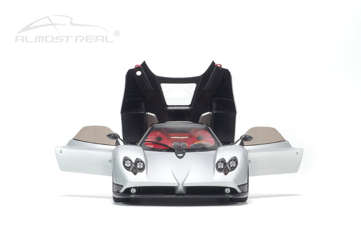 [Preorder] Almost Real 1:18 Pagani Zonda F - 2005 - Grigio Mercurio 850401001