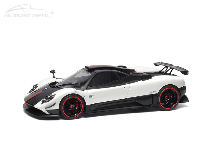 [Preorder] Almost Real 1:18 Pagani Zonda Cinque Coupe - 2009 - Bianco Benny RHD