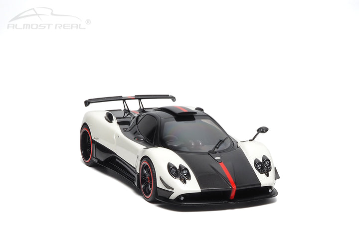 [Preorder] Almost Real 1:18 Pagani Zonda Cinque Coupe - 2009 - Bianco Benny RHD