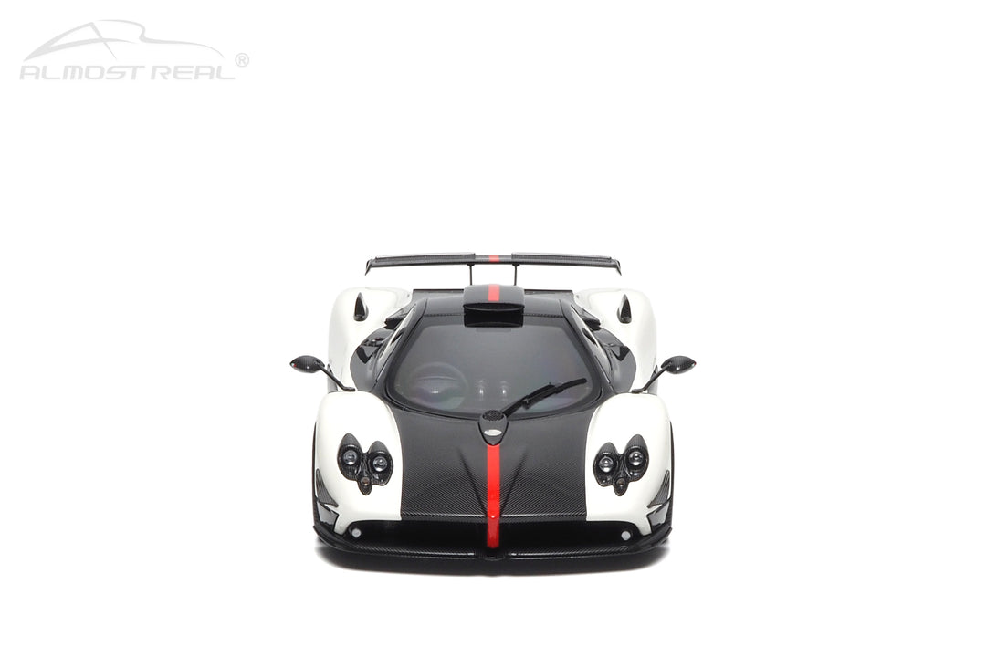 [Preorder] Almost Real 1:18 Pagani Zonda Cinque Coupe - 2009 - Bianco Benny RHD