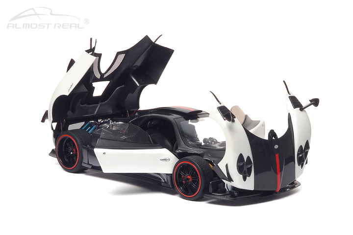 [Preorder] Almost Real 1:18 Pagani Zonda Cinque Coupe - 2009 - Bianco Benny RHD